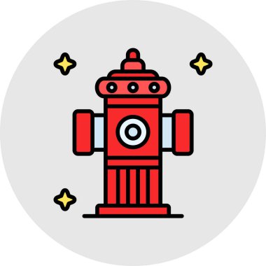 Robot simgesinin vektör illüstrasyonu