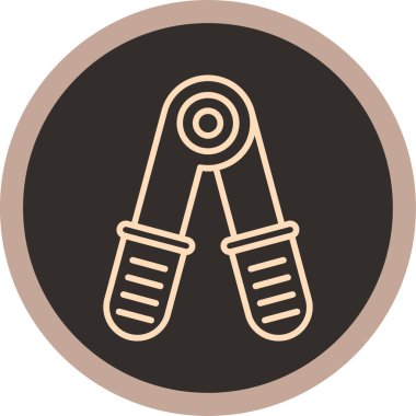 Bir simgenin vektör illüstrasyonu