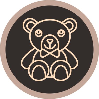 Hayvan. Web simgesi basit illüstrasyon