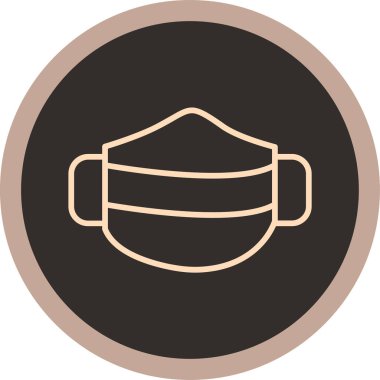 Bir şapka simgesinin vektör illüstrasyonu