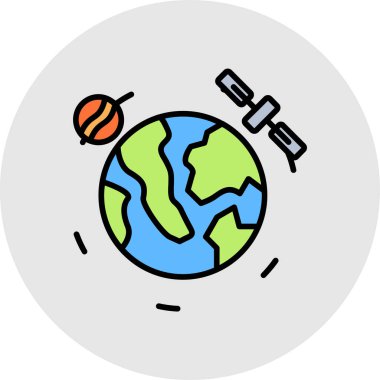 Gezegen Dünya simgesi