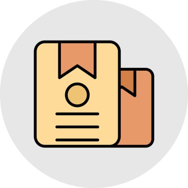 Dosya. Web simgesi basit illüstrasyon