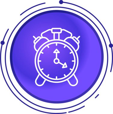 Kronometre simgesi modaya uygun izole edilmiş arkaplan