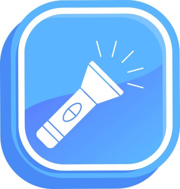 Ampul vektör satırı simgesi