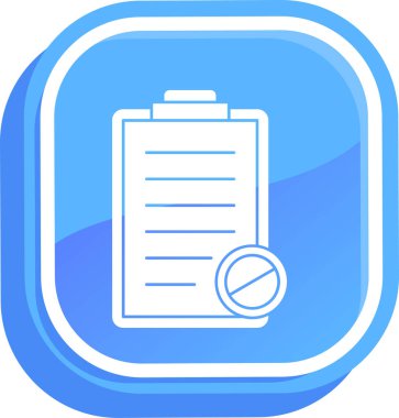 Belge simgesinin vektör illüstrasyonu