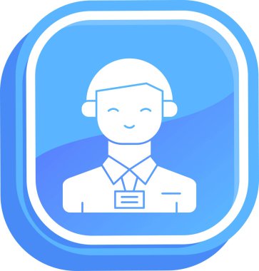 avatar. Web simgesi basit tasarım