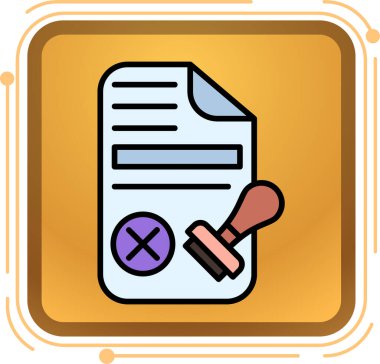 Beyaz arkaplanda izole edilmiş karikatür biçiminde kalem simgesine sahip pano belgesi.