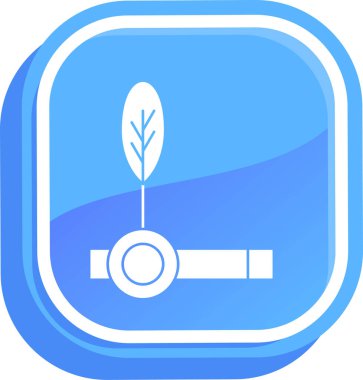 Modern b 'nin vektör illüstrasyonu eksik simgesi