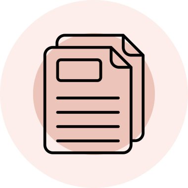 Modern simgenin vektör illüstrasyonu