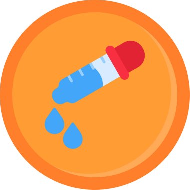 su damlası ikon vektör illüstrasyonu