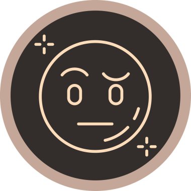 emoji. Web simgesi basit illüstrasyon