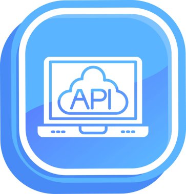 cloud computing. web icon simple design