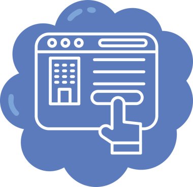 Telefon simgesi vektör illüstrasyonu