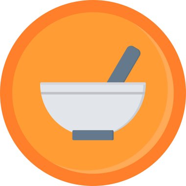 Çorba. Web simgesi basit illüstrasyon