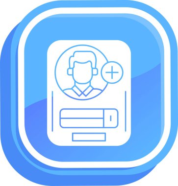 Telefon simgesi olan bir adamın vektör çizimi