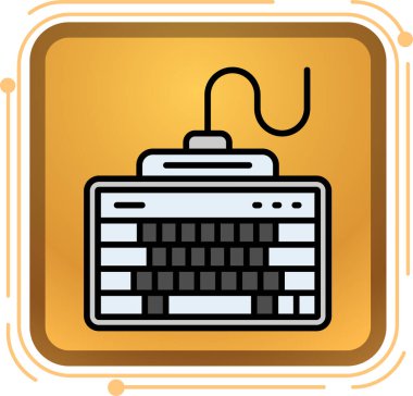 vektör illüstrasyonu, çizgi film simgesi ögesi.