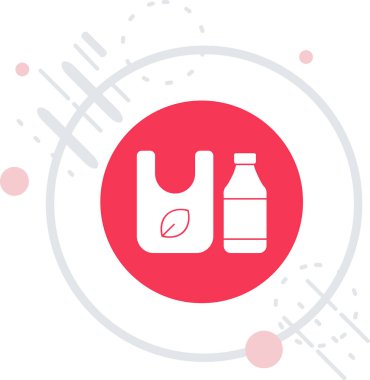 Beyaz arka planda izole edilmiş temiz su ikonu hattı. Aqua Aqua içecek işareti. Renkli taslak konsepti. vektör.