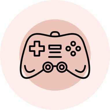 oyun simgesi vektör çizimi