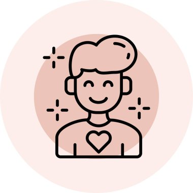 insanlar avatar vektör illüstrasyonu