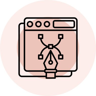 Modern b 'nin vektör illüstrasyonu eksik simgesi