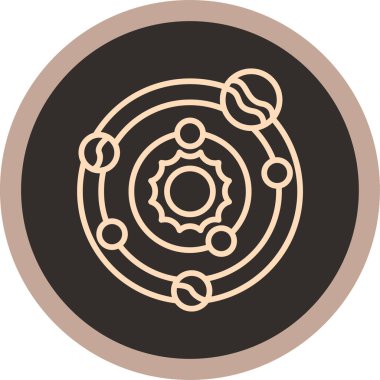 seo modern simgesinin vektör illüstrasyonu