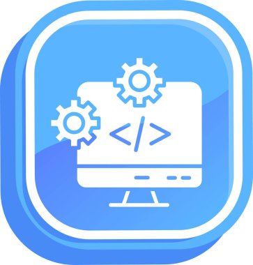 geliştirme web simgesi basit tasarım