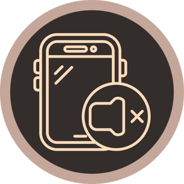 Cep telefonu. Basit resimleme