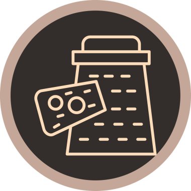 kredi kartı simgesi. Düz tasarım