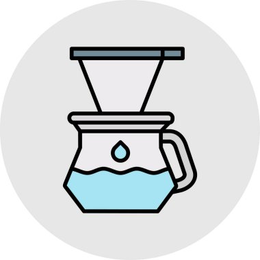 su sürahi kutsal kişilerin resmi, vektör çizim