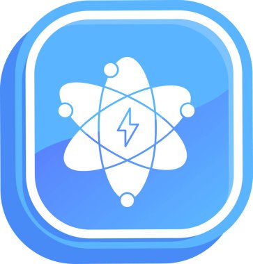 Şimşek simgesi vektör illüstrasyonu