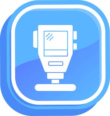 vektör lcd simgesi illüstrasyonu