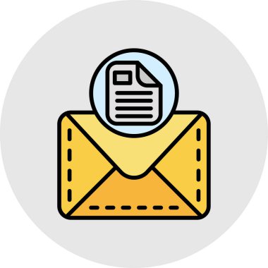 kağıt simgesi, vektör illüstrasyonu basit tasarım