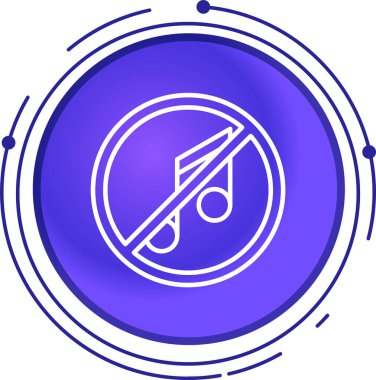 çizgi müzik aleti simgesi beyaz arkaplanda izole edildi. Renkli taslak konsepti. vektör