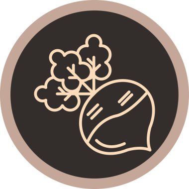 Bulut simgesi vektör illüstrasyonu