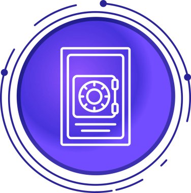 Vektör mobil ağ simgesi