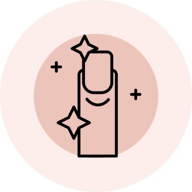 sihirli değnek kutsal kişilerin resmi, vektör çizim