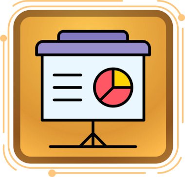 analiz iş grafik simgesi