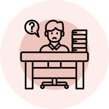 Dizüstü bilgisayarı ve dizin simgesi olan bir adamın vektör çizimi