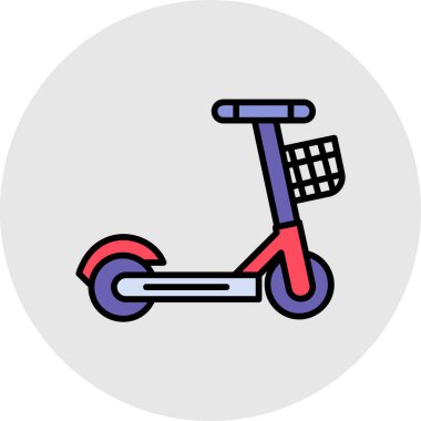 bisiklet ikonu vektör illüstrasyonu