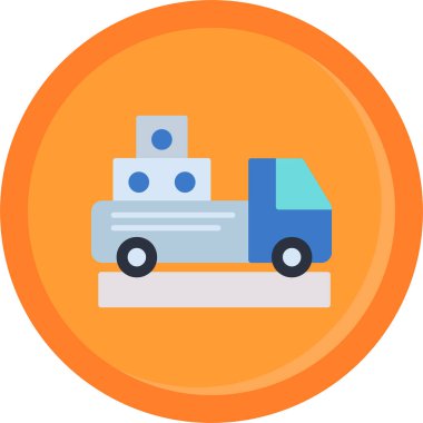 araba vektör simgesi, modern basit illüstrasyon