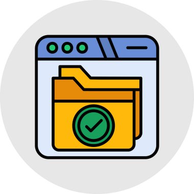 dizin simgesi, vektör illüstrasyonu