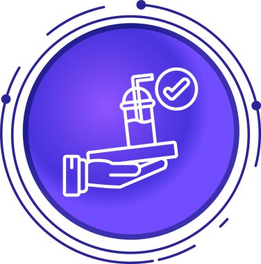 çizgi araba fren simgesi beyaz arkaplanda izole edildi. Renkli taslak konsepti. vektör