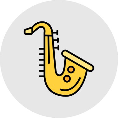 Çizgi film simgesinin vektör çizimi