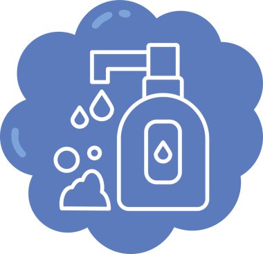 sabun şişesi. Basit tasarım