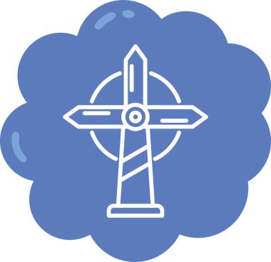 Modern basit simgenin vektör illüstrasyonu