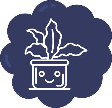 Esrar. Web simgesi basit illüstrasyon