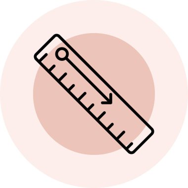 Termometre. Web simgesi basit illüstrasyon