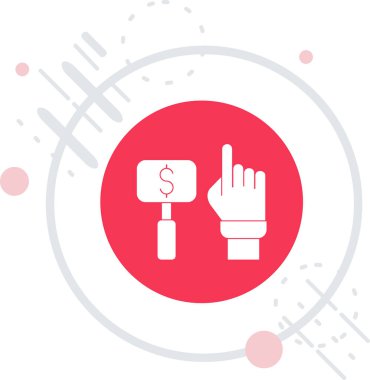 seo modern simgesinin vektör illüstrasyonu