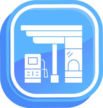 ATM 'de. Web simgesi basit illüstrasyon