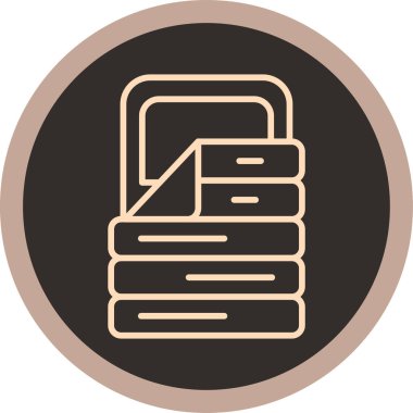 Modern b 'nin vektör illüstrasyonu eksik simgesi